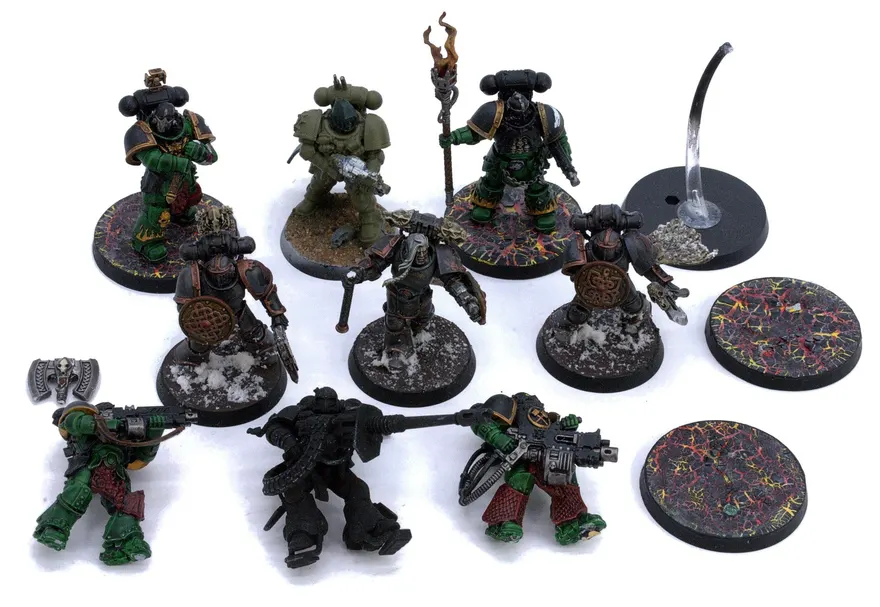 SPACE MARINES 9 Loose Models #1 Warhammer 40K 9819