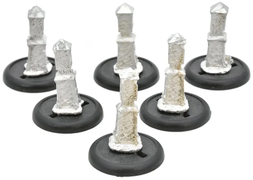 Circle Orboros 6 Shifting Stones #1 Metal Warmachine & Hordes 5814