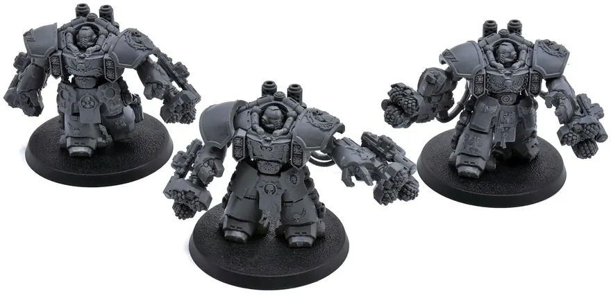 Space Marines 3 Centurion Devastator Assault Squad #1 Warhammer 40k 4512