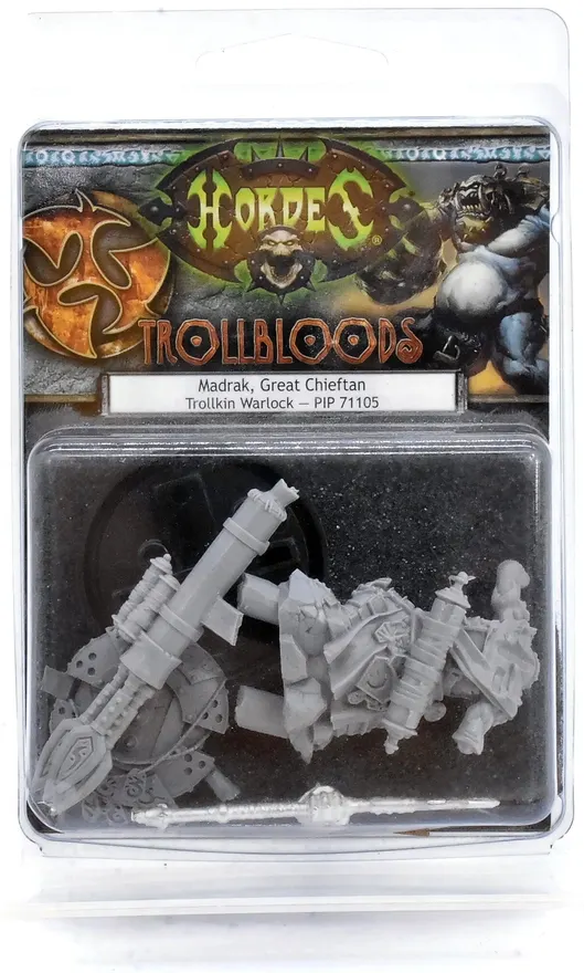 Warmachine & Horde Madrak Great Chieftan #1 3804