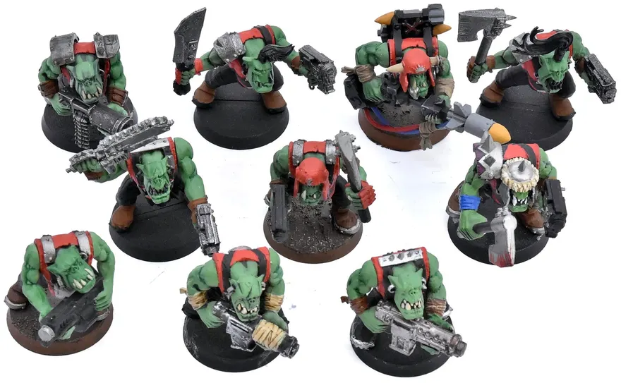 Orks 10 Boyz #12 Warhammer 40k 4757