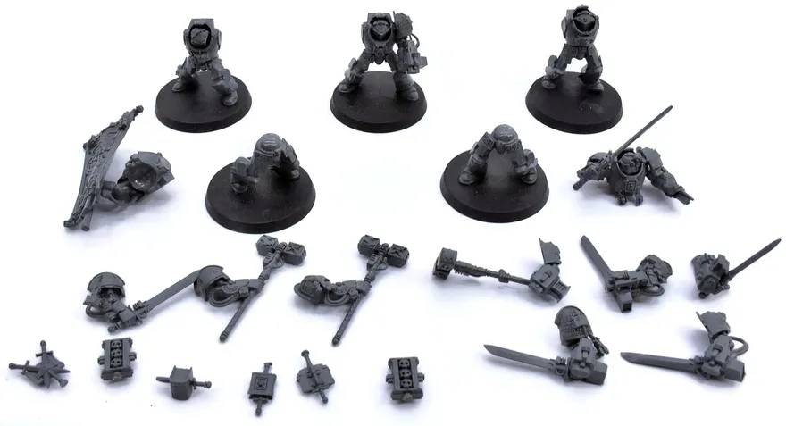 Grey Knights 5 Brotherhood Terminators #2 Incomplete Warhammer 40k 5570
