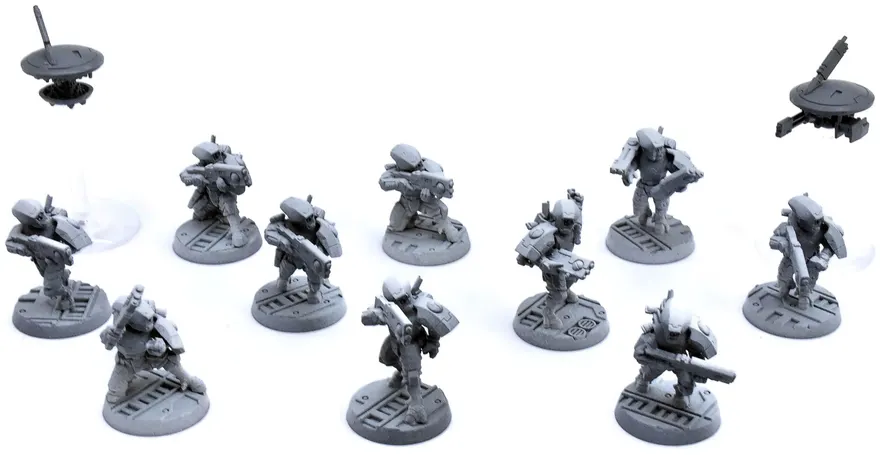TAU Empire 10 Fire Warriors #1 Warhammer 40k 6263