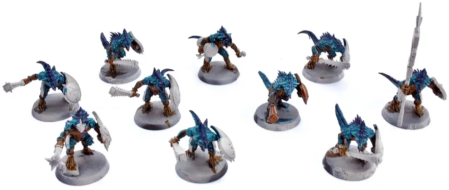 Seraphon 10 Saurus Warriors #1 Warhammer Sigmar 6270