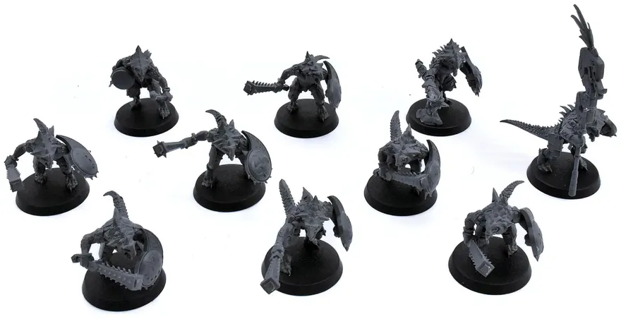 Seraphon 10 Saurus Warrior #2 Warhammer Sigmar 6409