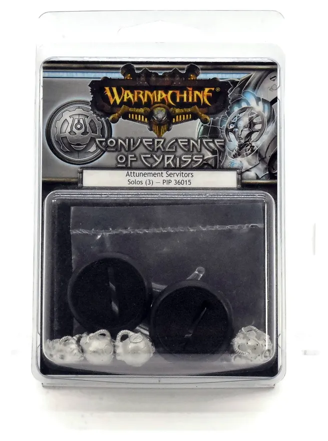 Convergence OF Cyriss Attunement Servitors #1 Metal Warmachine & Hordes 2176