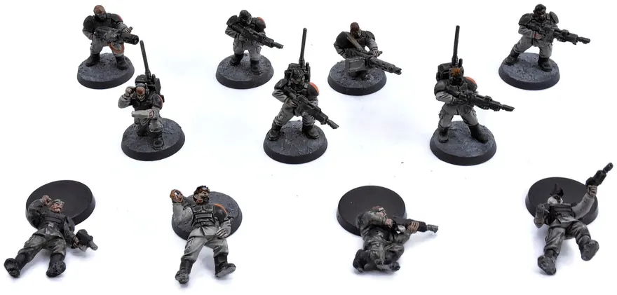 Astra Militarum 11 Cadians Shock Troops #2 Warhammer 40k 7772