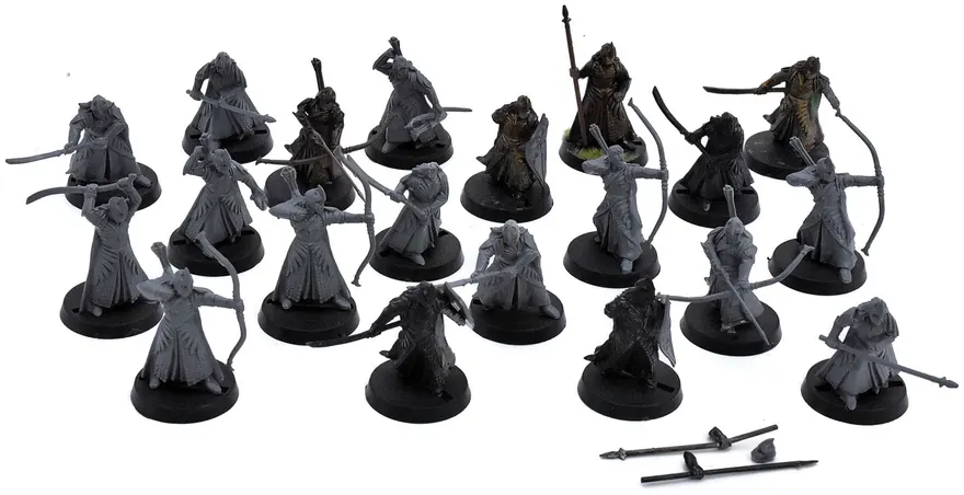 MIDDLE-EARTH 20 Ghaladrim Warriors #1 LOTR 5034