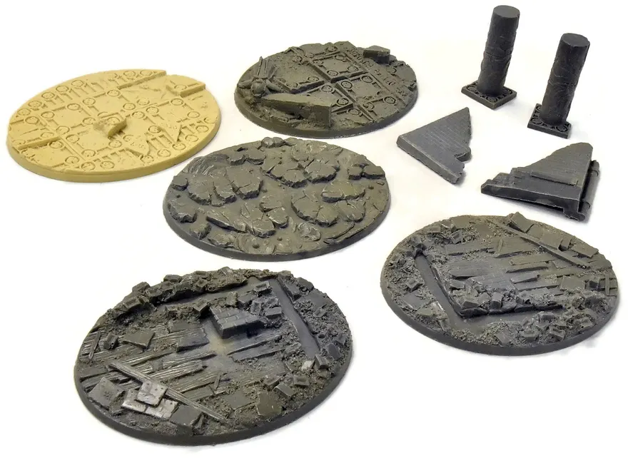 Warhammer Lot Large Oval Base #1 Warhammer 40k Warhammer Sigmar