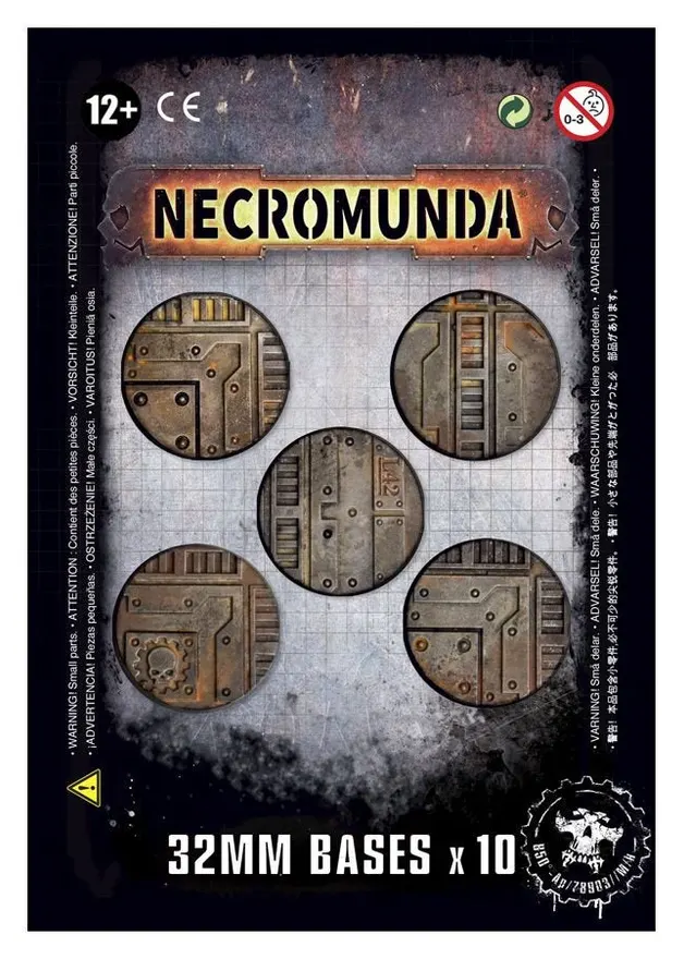 Necromunda 32mm Bases (*10)