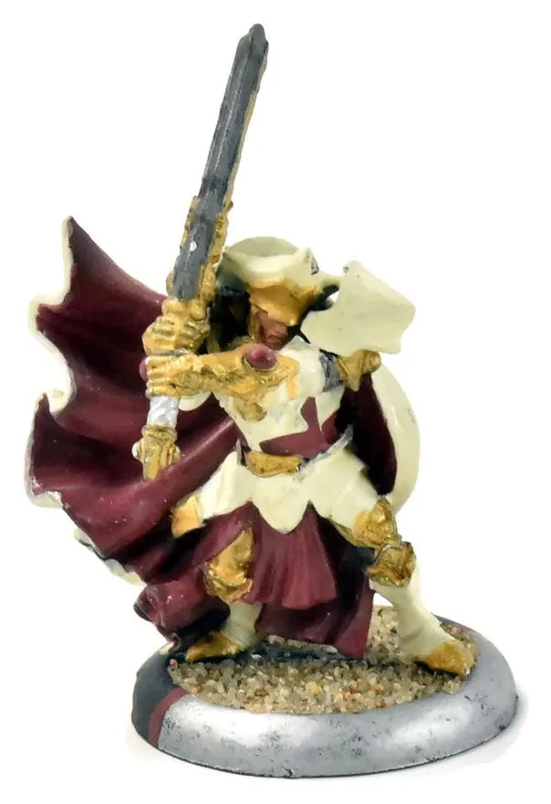 Warmachine High Paladin Dartan Vilmon Metal #1 Protectorate of Menoth