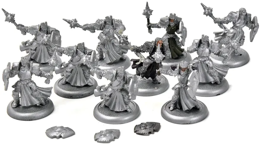 Warmachine Precursor Knights #1 Metal Cygnar