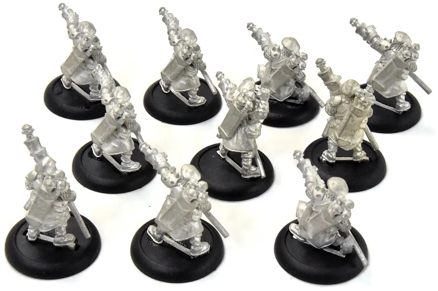 Warmachine Menoth 10 Deliverers #1 Metal