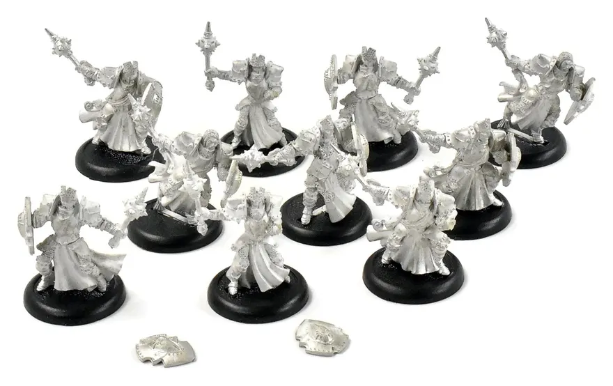 Warmachine Precursors Knights #1 Metal Cygnar