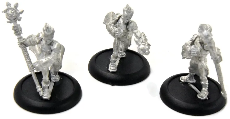 Warmachine Cygnar 3 Stormsmith Stormcallers #1 Metal