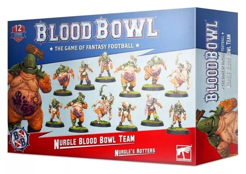 Blood Bowl Nurgle's Rotters Nurgle Team