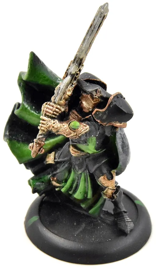 Warmachine High Paladin Dartan Valmon #1 Metal protectorate of menoth