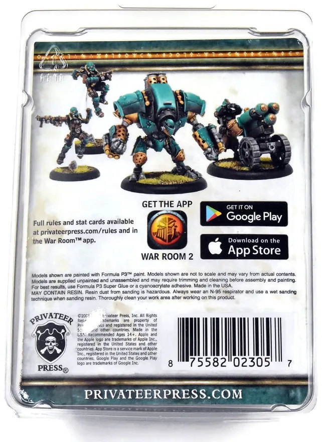 Warmachine Dragon's Breath Rocket crucible guard