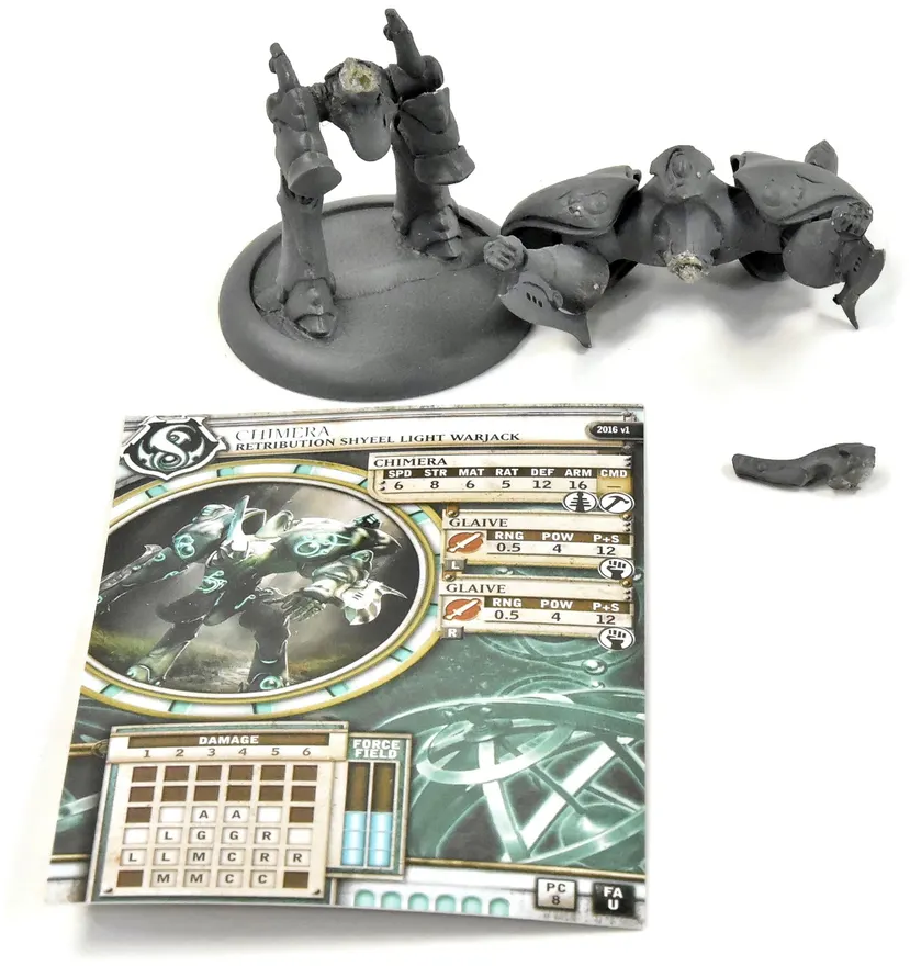 Warmachine Chimera #1 Metal Retribution