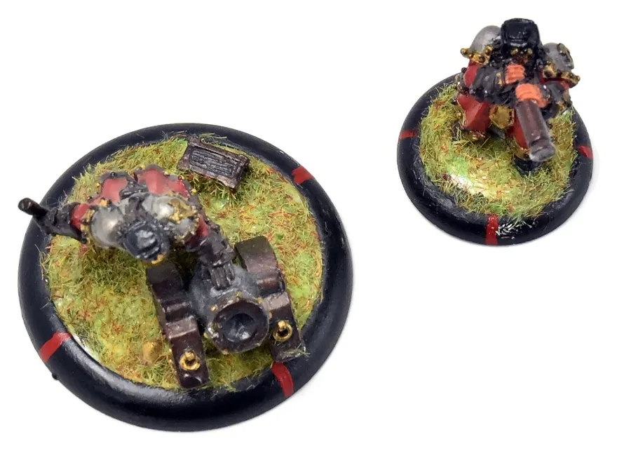 Warmachine Winter Guard Mortar Crew #2 Metal khador
