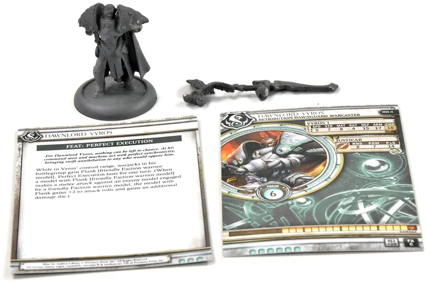 Warmachine Dawnlord Vyros #1 Metal Retribution