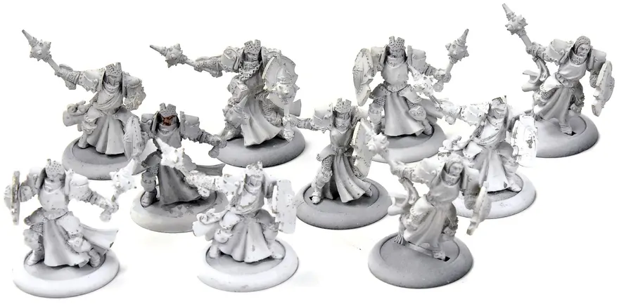 Warmachine Precursor Knights #2 Metal Cygnar