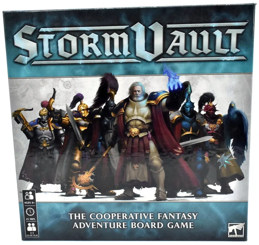 Warhammer Stormvault Boardgame Complete Open Box #1 Warhammer Sigmar