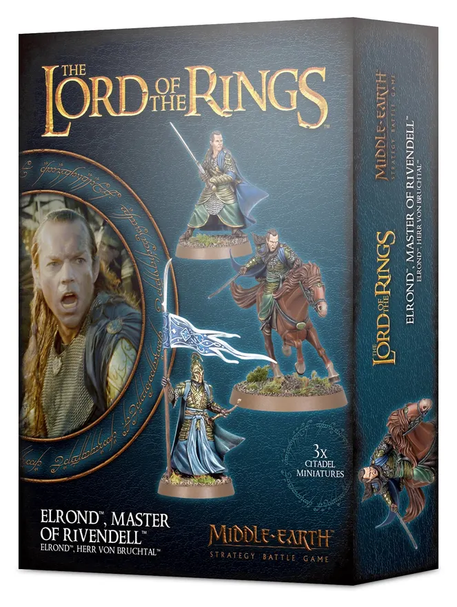Middle Earth Strategy Battle Game - Elrond Master Of Rivendell