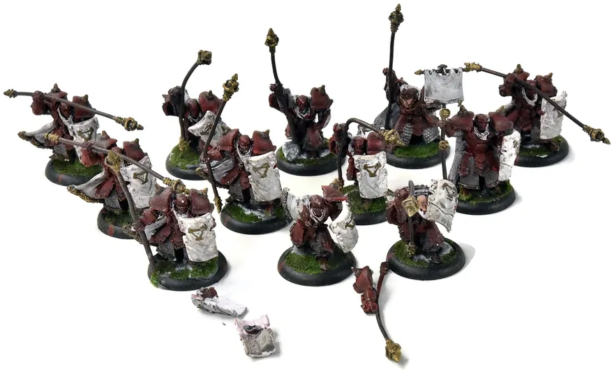 Warmachine 12 Iron Fang Pikemen #2 Metal Khador