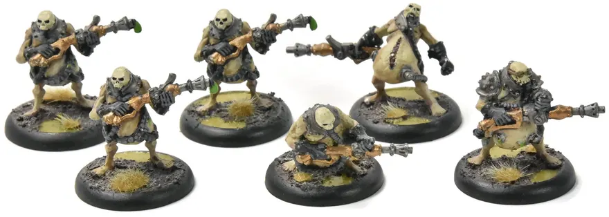 Warmachine 6 Bile Thralls #1 Metal cryx