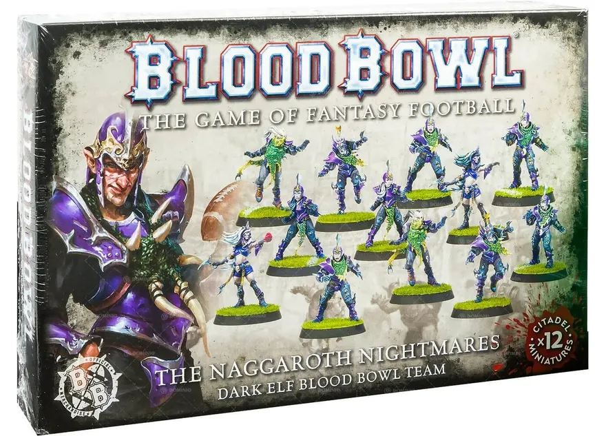 Blood Bowl The Naggaroth Nightmares / Dark Elves Team