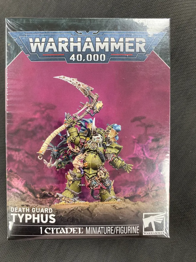 Warhammer 40K - Death Guard - TYPHUS HERALD OF THE PLAGUE GOD