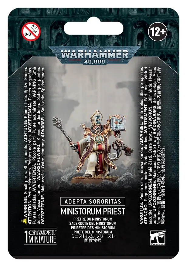 Armies of the Imperium - Adepta Sororitas - Adepta Sororitas: Ministorum Priest