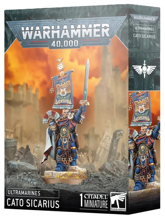 Space Marines – Ultramarines – Cato Sicarius