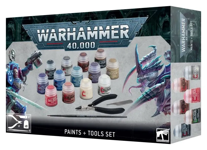 Warhammer 40.000 Paints & Tools Set