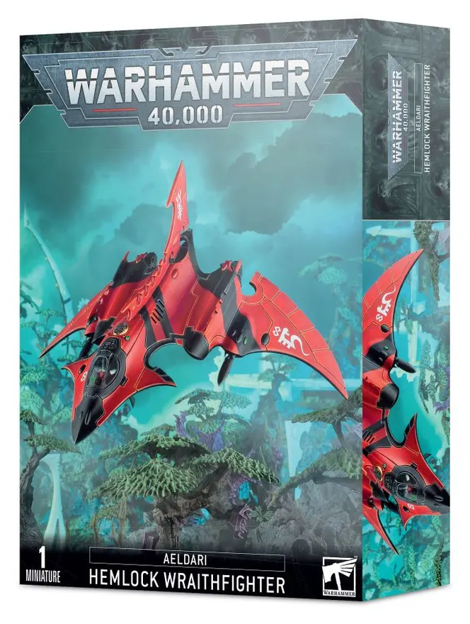 Hemlock Wraithfighter miniatura Aeldari warhammer 40k Citadel età 12+ Games Workshop - 1