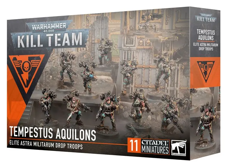40K Kill Team Astra Militarum Tempestus Aquilons