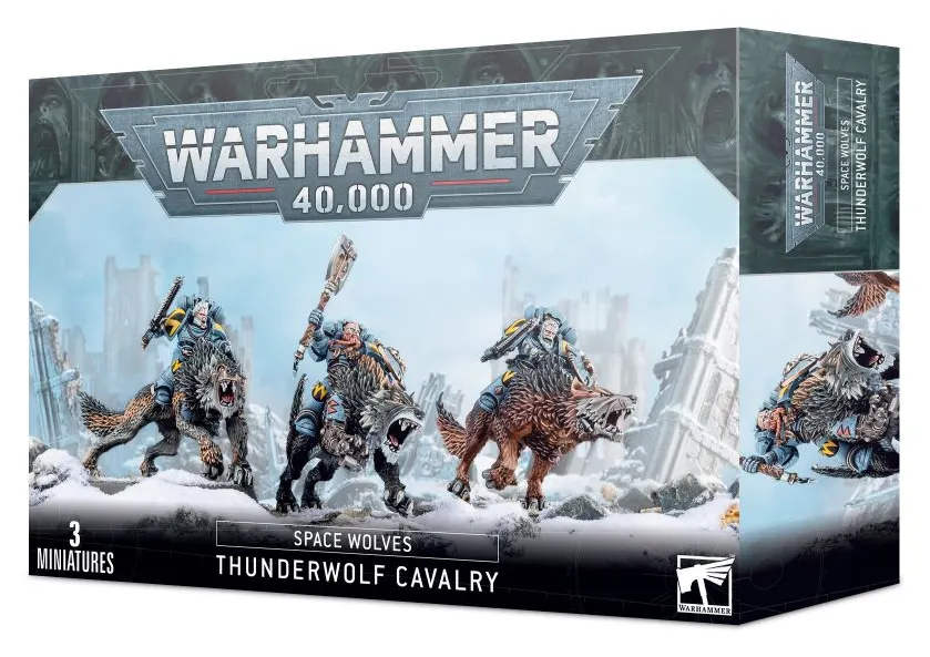 Space Wolves Thunderwolf Cavalry (3)