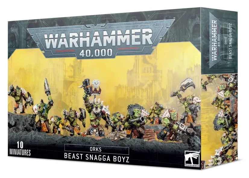 Warhammer 40,000 Orks Beast Snagga Boyz