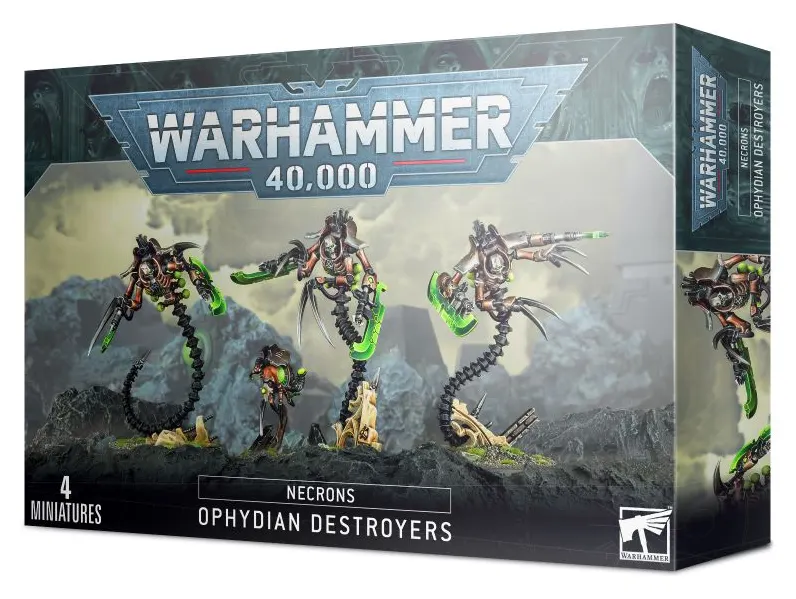 Warhammer 40K - Necrons - OPHYDIAN DESTROYERS