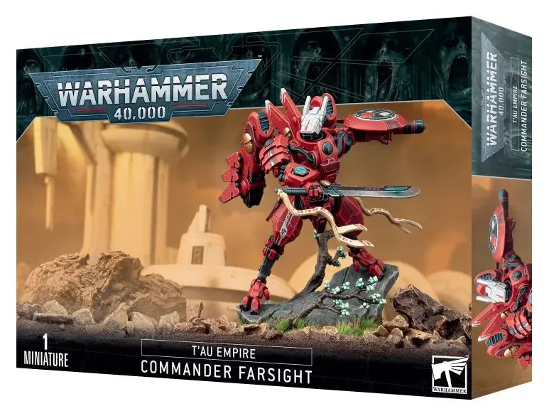 Warhammer 40K- T'AU EMPIRE Commander Farsight