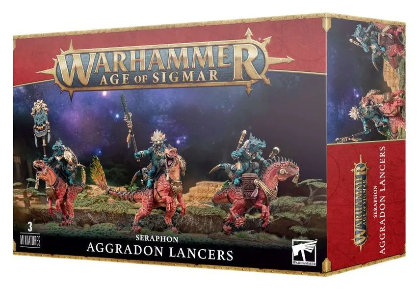 SERAPHON AGGRADON LANCERS WARHAMMER AGE OF SIGMAR
