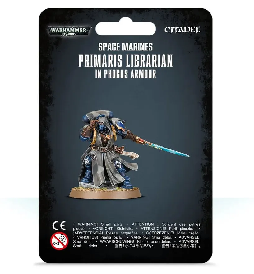 Space Marines: Primaris Librarian in Phobos Armour