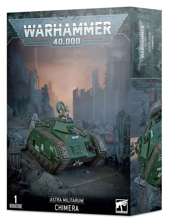 Warhammer 40K Astra Militarum Chimera 1 Miniatura