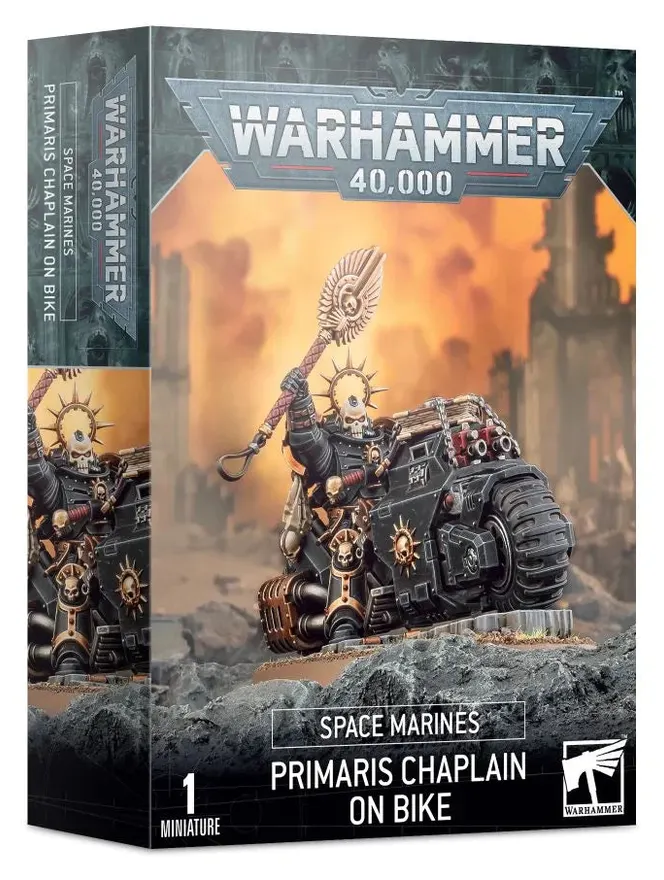 Space Marines: Primaris Chaplain on Bike