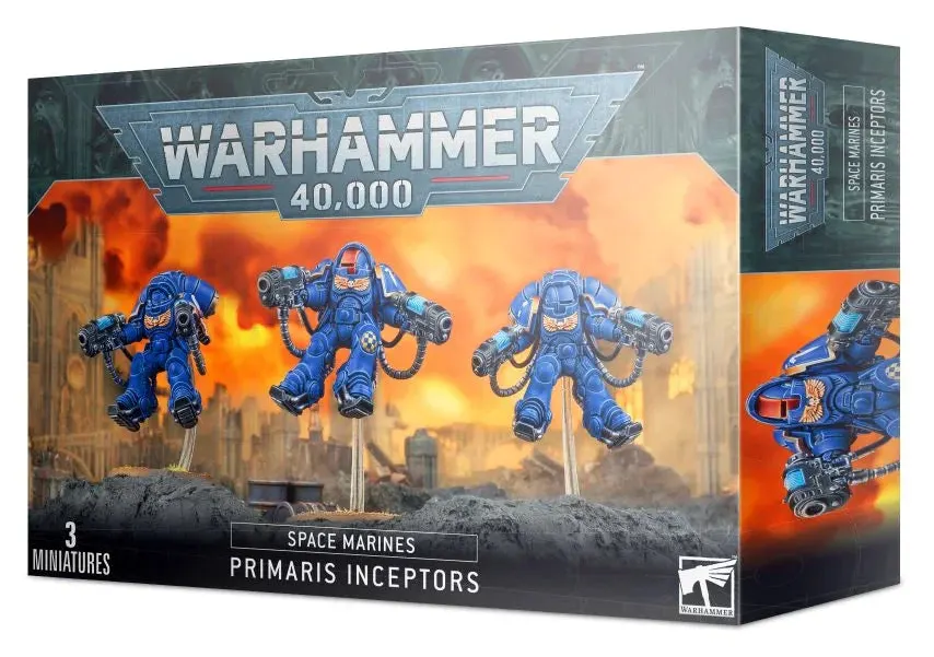 SPACE MARINES PRIMARIS INCEPTORS