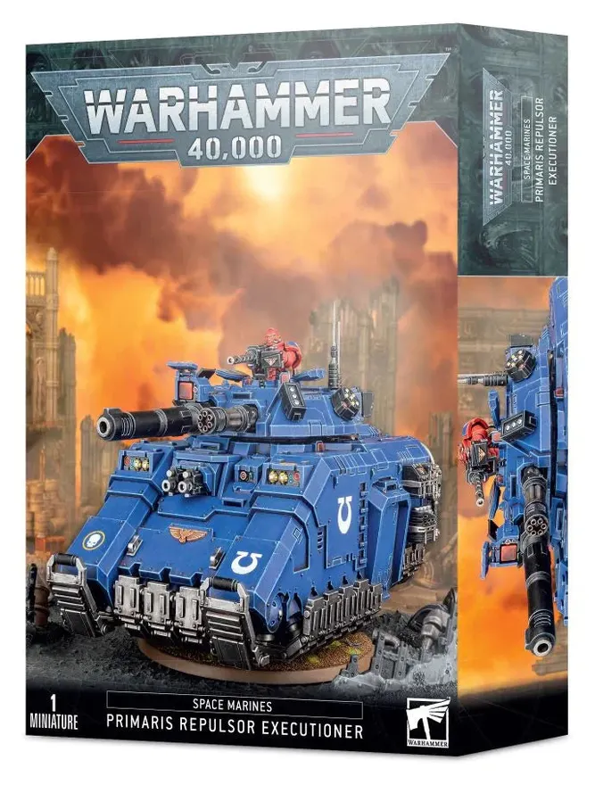 40K Space Marines primaris repulsor executioner