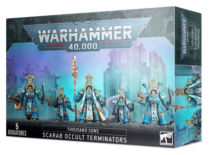 Thousand Sons Scarab Occult Terminators