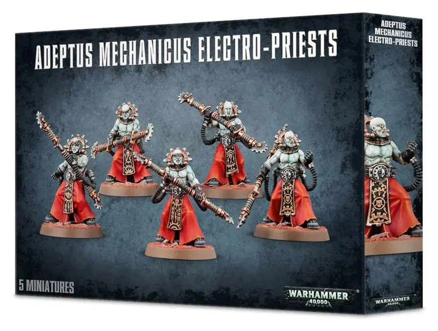 Adeptus Mechanicus - Corpuscarii Electro-Priests - Fulgurite Electro-Priests