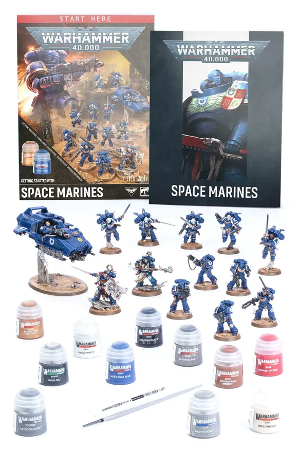 Warhammer 40,000 Getting Started with Space Marines